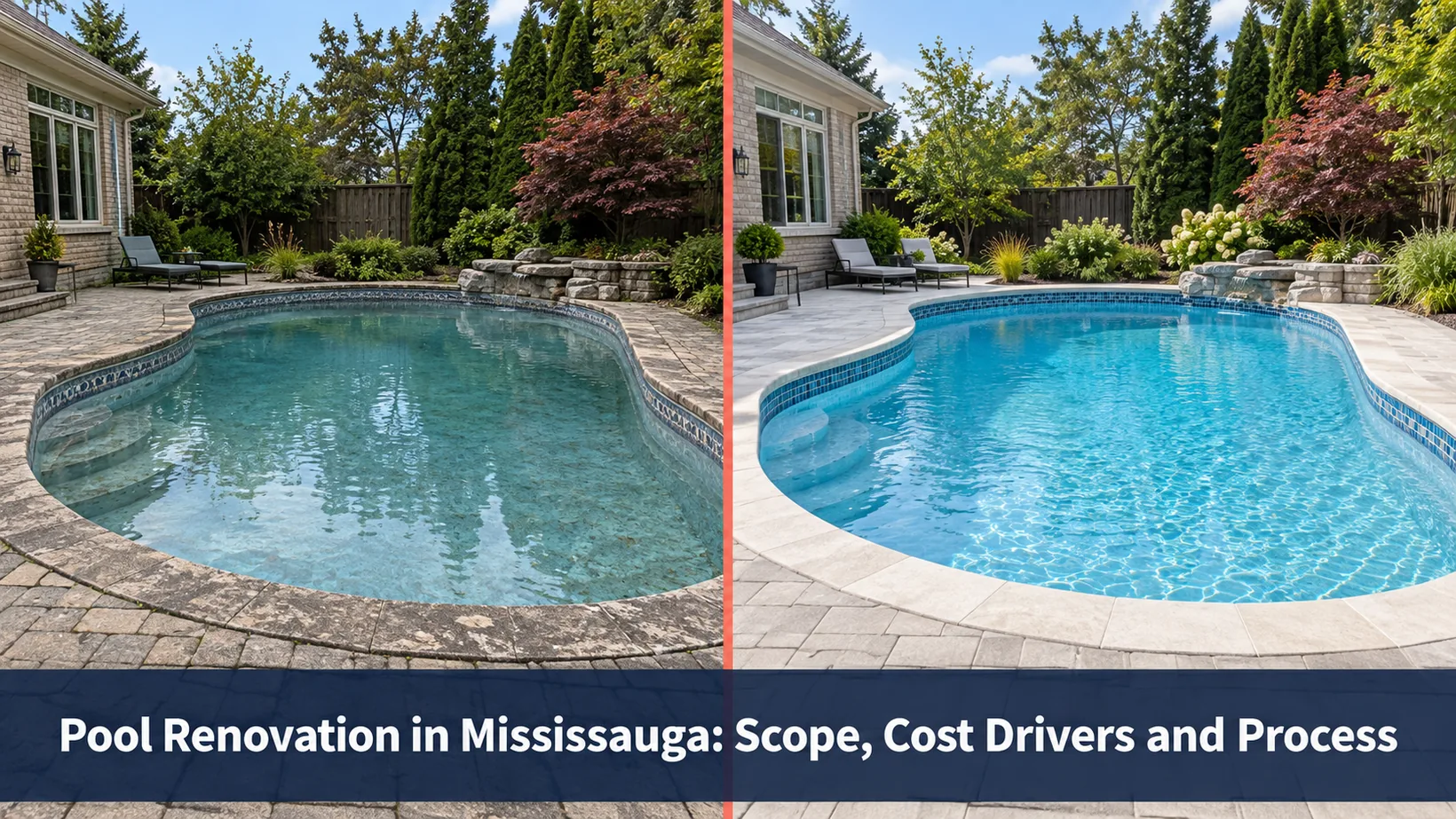 Pool Renovation in Mississauga: Scope, Cost Drivers and Process in 2026