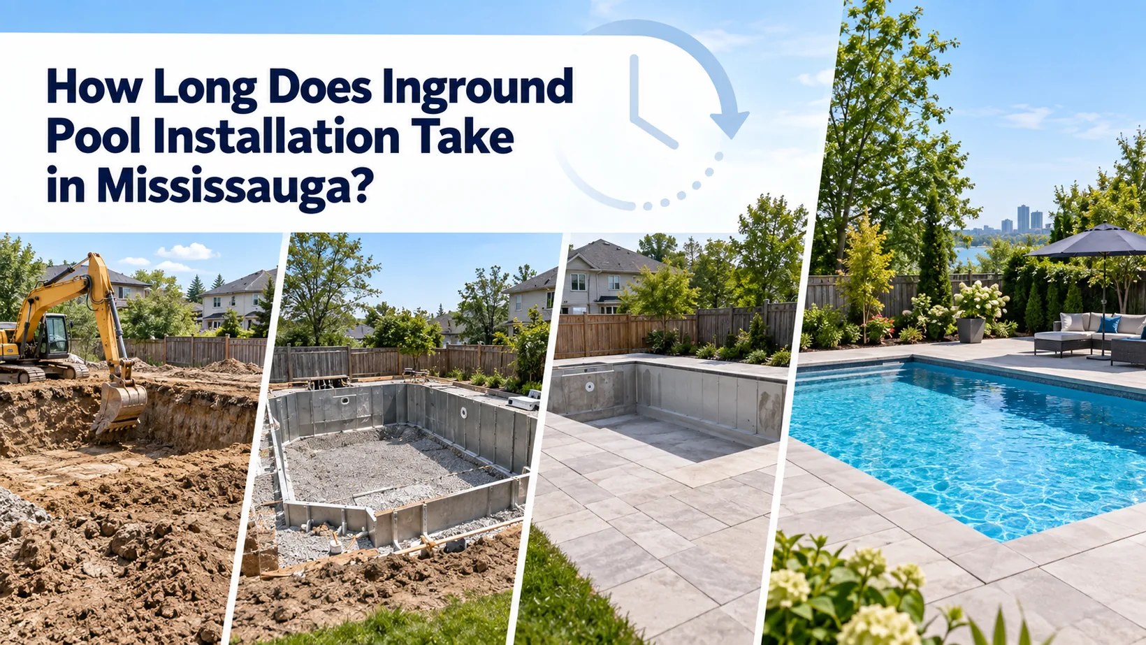 How Long Does Inground Pool Installation Take in Mississauga in 2026?