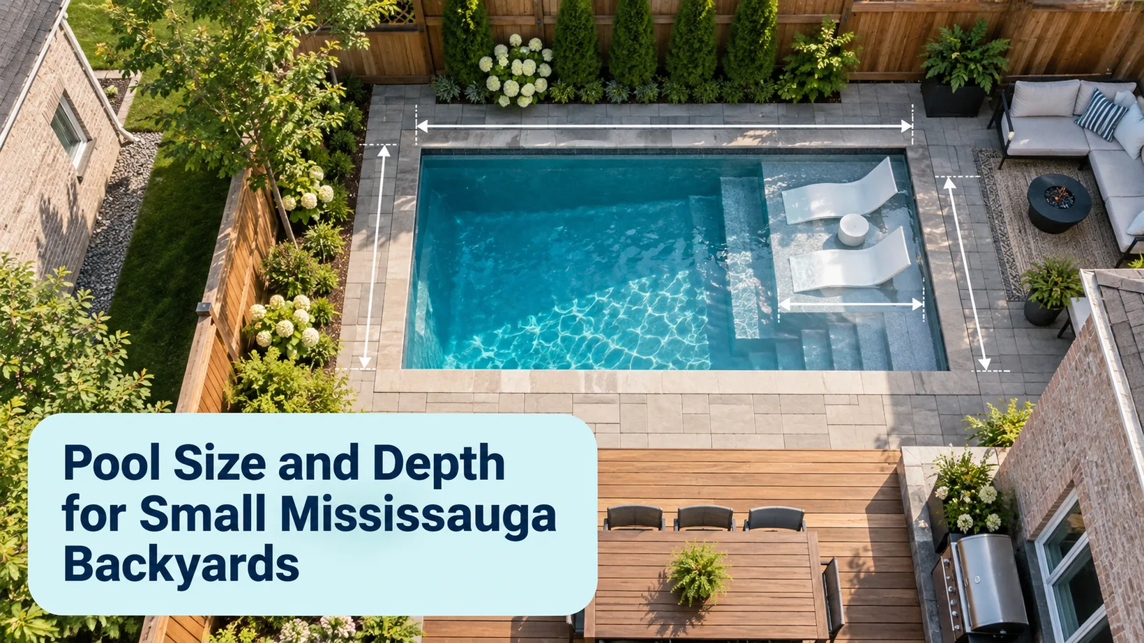 Pool Size and Depth for Small Mississauga Backyards in 2026