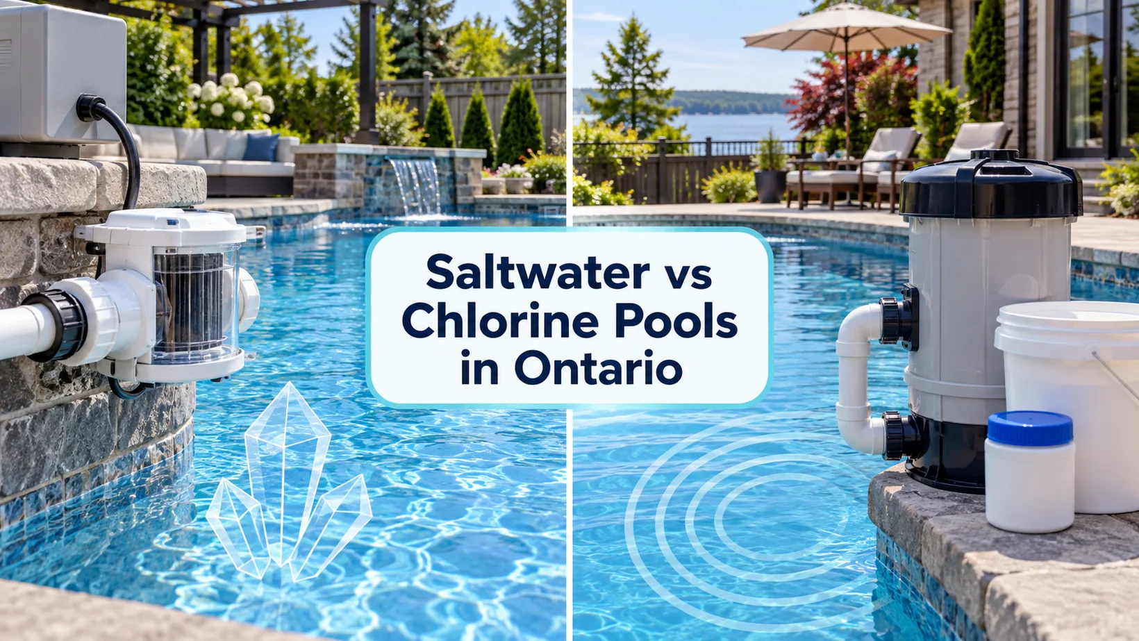 Saltwater vs Chlorine Pools in Ontario: Which Works Better in 2026?